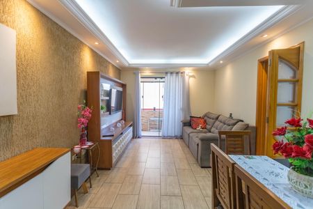 Sala  de apartamento à venda com 2 quartos, 70m² em Conceição, Diadema