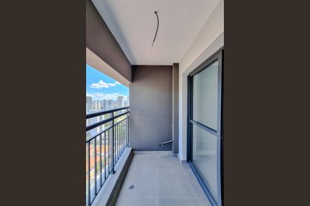 Studio à venda com 25m², 1 quarto e sem vagaVaranda