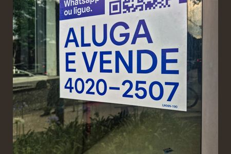 Studio para alugar com 28m², 1 quarto e sem vagaFachada - Plaquinha