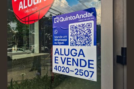 Studio para alugar com 28m², 1 quarto e sem vagaFachada - Plaquinha