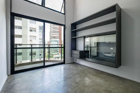 Sala/Cozinha de apartamento para alugar com 1 quarto, 55m² em Paraíso, São Paulo