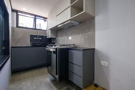 Sala/Cozinha de apartamento para alugar com 1 quarto, 55m² em Paraíso, São Paulo