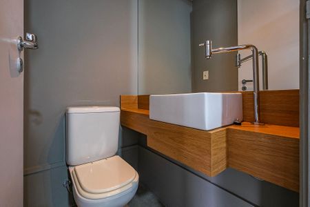 Apartamento para alugar com 55m², 1 quarto e 1 vagaLavabo