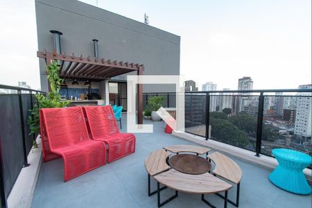 Studio para alugar com 24m², 1 quarto e sem vagaChurrasqueira