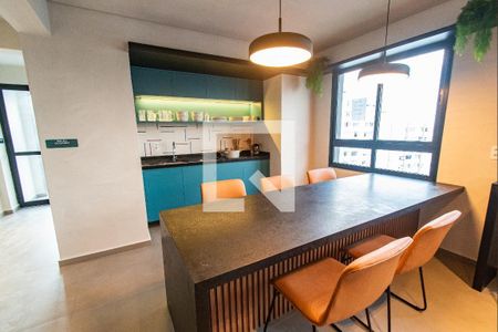 Studio para alugar com 24m², 1 quarto e sem vagaEspaço gourmet