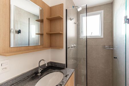 Apartamento para alugar com 30m², 1 quarto e sem vagaBanheiro da Suíte