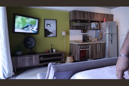 Studio à venda com 35m², 1 quarto e 1 vagaQuarto
