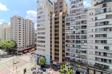 Vista de apartamento para alugar com 1 quarto, 23m² em República, São Paulo