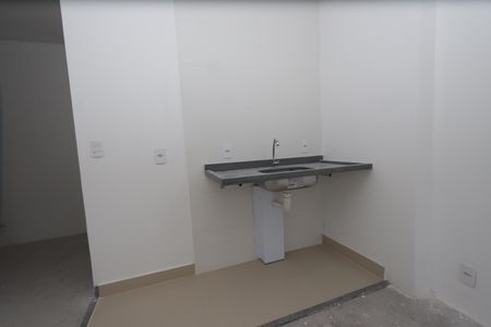 Studio - detalhe cozinha de kitnet/studio à venda com 1 quarto, 32m² em Vila Ema, São Paulo