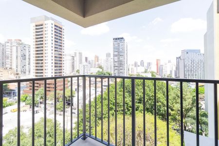 Varanda da Suite de apartamento à venda com 1 quarto, 44m² em Perdizes, São Paulo