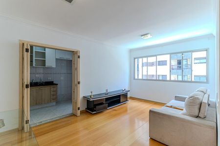 Sala de apartamento à venda com 1 quarto, 50m² em Higienópolis, São Paulo