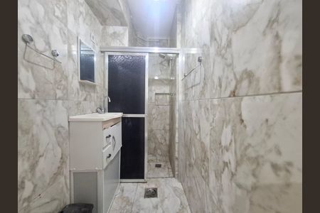 Banheiro  de apartamento para alugar com 1 quarto, 32m² em Botafogo, Rio de Janeiro