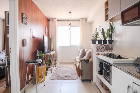 Sala de apartamento para alugar com 1 quarto, 28m² em Alto da Mooca, São Paulo