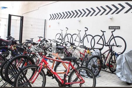 Área comum - Bicicletário de apartamento para alugar com 1 quarto, 28m² em Alto da Mooca, São Paulo