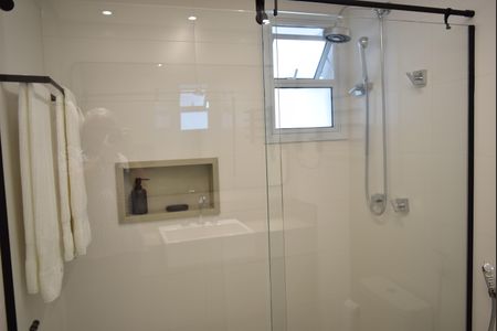 Apartamento para alugar com 106m², 2 quartos e 1 vagaBanheiro da Suíte