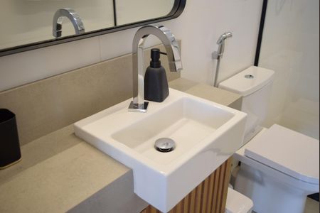 Apartamento para alugar com 106m², 2 quartos e 1 vagaBanheiro social