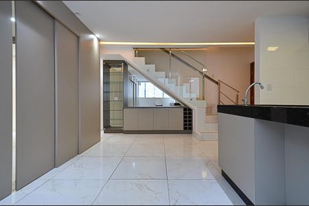 Sala Ambientes de apartamento à venda com 3 quartos, 111m² em Sagrada Família, Belo Horizonte