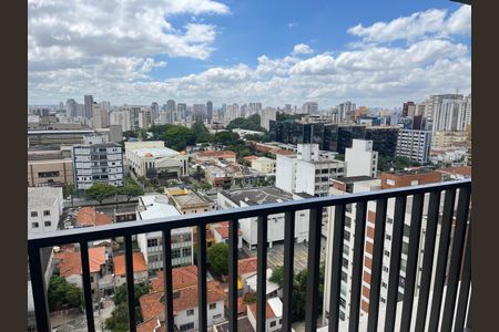 Varanda de apartamento à venda com 1 quarto, 28m² em Vila Clementino, São Paulo