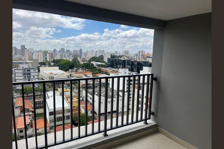 Varanda de apartamento à venda com 1 quarto, 28m² em Vila Clementino, São Paulo