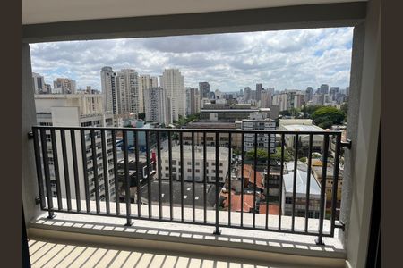 Varanda de apartamento à venda com 1 quarto, 28m² em Vila Clementino, São Paulo