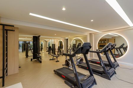 Apartamento para alugar com 25m², 1 quarto e sem vaga Apartamento para alugar com 25m², 1 quarto e sem vagaÁrea comum - Academia