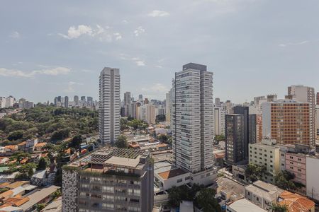 Vista da Varanda de apartamento à venda com 3 quartos, 120m² em Alto de Pinheiros, São Paulo