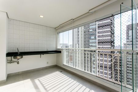 Varanda da Sala de apartamento para alugar com 3 quartos, 76m² em Tatuapé, São Paulo
