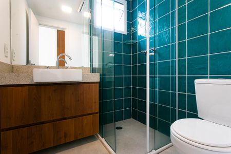 Apartamento para alugar com 76m², 3 quartos e 2 vagas Apartamento para alugar com 76m², 3 quartos e 2 vagasBanheiro da Suíte