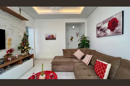 sala  de apartamento à venda com 3 quartos, 100m² em Carmo, Belo Horizonte