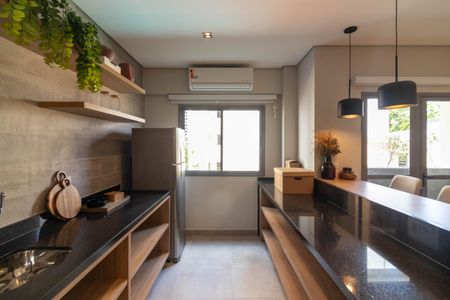 Apartamento à venda com 25m², 1 quarto e sem vagaÁrea comum - Salão de festas