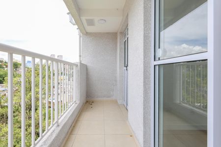 Varanda da Sala de apartamento para alugar com 2 quartos, 40m² em Parque Ipe, São Paulo