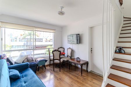 Sala de apartamento para alugar com 1 quarto, 60m² em Santa Cecilia, São Paulo