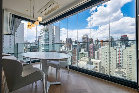 Sala/Cozinha de apartamento para alugar com 2 quartos, 85m² em Pinheiros, São Paulo
