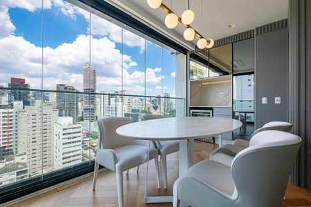 Sala/Cozinha de apartamento para alugar com 2 quartos, 85m² em Pinheiros, São Paulo