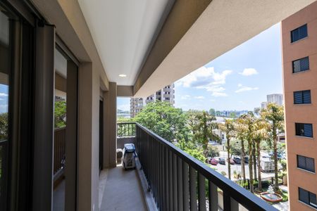 Varanda  de apartamento para alugar com 1 quarto, 53m² em Alphaville Industrial, Barueri