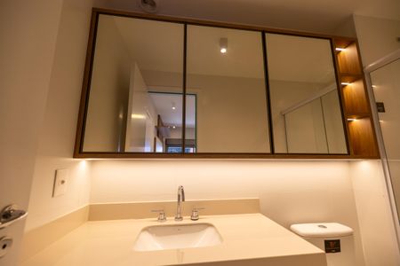 Apartamento para alugar com 53m², 1 quarto e 1 vagaBanheiro da Suite