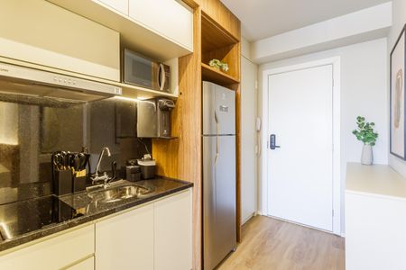 Studio para alugar com 24m², 1 quarto e sem vagaCozinha