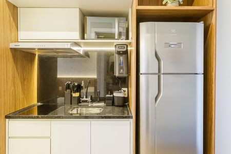 Studio para alugar com 24m², 1 quarto e sem vagaCozinha