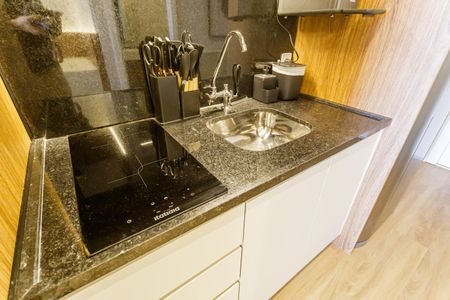 Studio para alugar com 24m², 1 quarto e sem vagaCozinha