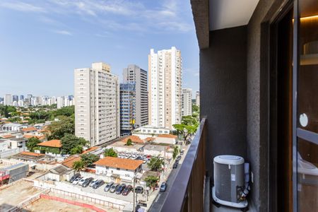 Varanda de kitnet/studio para alugar com 1 quarto, 24m² em Vila Olímpia, São Paulo