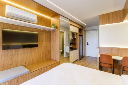 Studio de kitnet/studio para alugar com 1 quarto, 24m² em Vila Olímpia, São Paulo