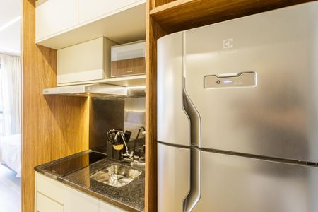 Studio para alugar com 24m², 1 quarto e sem vagaCozinha