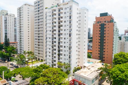 Vista da Sala de apartamento à venda com 2 quartos, 76m² em Vila Clementino, São Paulo