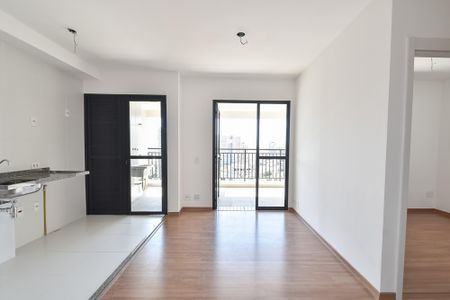 Sala de apartamento à venda com 2 quartos, 64m² em Nova Klabin, São Paulo