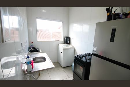 Casa de condomínio para alugar com 55m², 2 quartos e 1 vagaCozinha