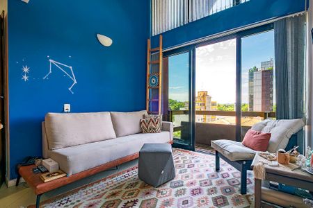 Sala/Cozinha de apartamento para alugar com 1 quarto, 50m² em Jardim America, São Paulo