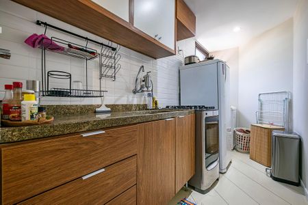 Sala/Cozinha de apartamento para alugar com 1 quarto, 50m² em Jardim America, São Paulo