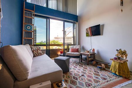 Sala/Cozinha de apartamento para alugar com 1 quarto, 50m² em Jardim America, São Paulo