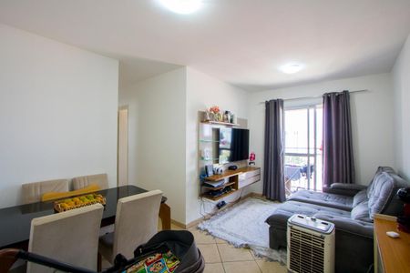 Sala de apartamento à venda com 3 quartos, 63m² em Vila Homero Thon, Santo André