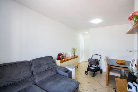 Sala de apartamento à venda com 3 quartos, 63m² em Vila Homero Thon, Santo André